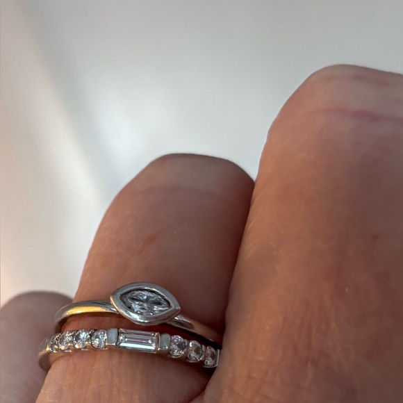 Charles & Covard 14k ring set - Picture 2 of 2